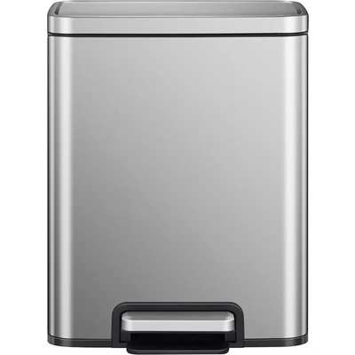 Afbeelding van EKO Madison pedaalemmer 12 ltr, Stainless Steel Plastic Misty mat RVS