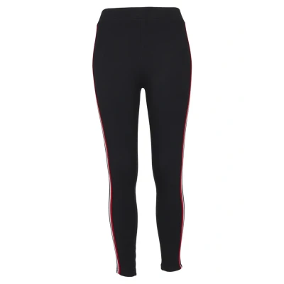 Afbeelding van Urban Classics Legging, Dames, Maat: XS, Black/firered/white/navy