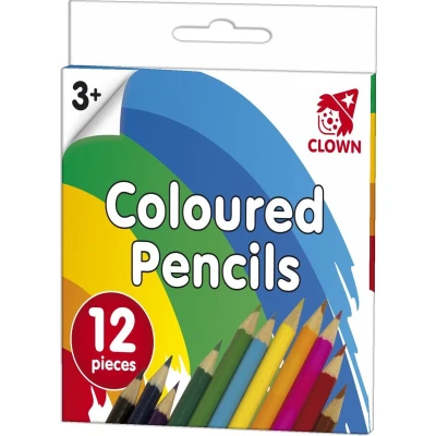 Afbeelding van Clown Kleurpotloden 12 Stuks