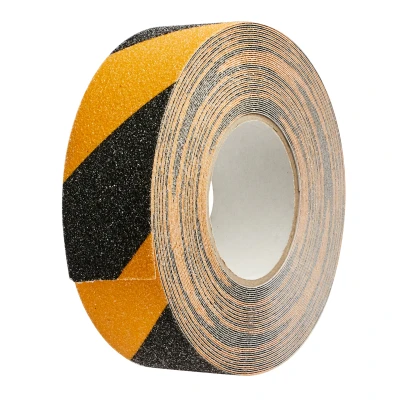 Afbeelding van 50mm Antislip Tape Geel/Zwart 18 Meter Op Rol