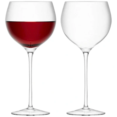 Afbeelding van L.S.A. Wine Ballonglas 570 ml Set van 2 Stuks Transparent / Glass