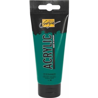 Afbeelding van Solo Goya Donkergroene Acrylverf 100ml tube Hoge kwaliteit A merk