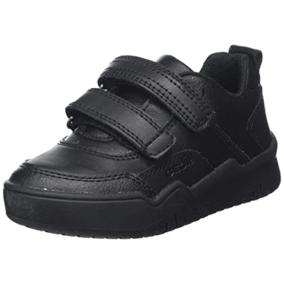 Afbeelding van Geox J Perth Boy C Sneakers voor meisjes, zwart, 33 EU, zwart.