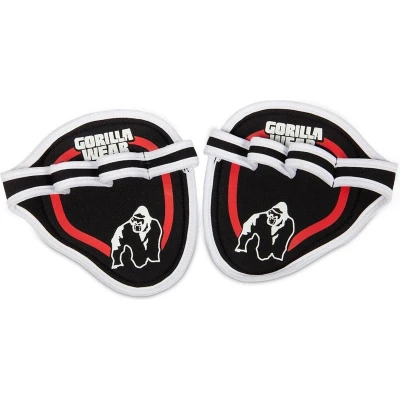 Afbeelding van Gorilla Wear Palm Grip Pads 1 Paar Black/Red