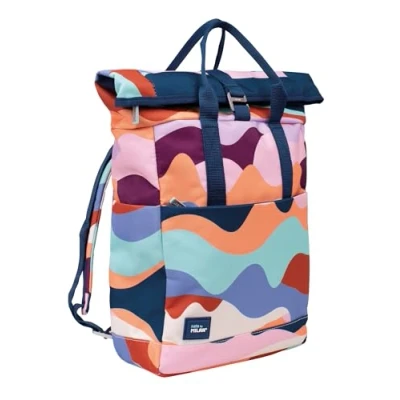 Afbeelding van MILAN® Urban rugzak met oprolbare bovenste sluiting (10 l) serie The Fun, meerkleurig