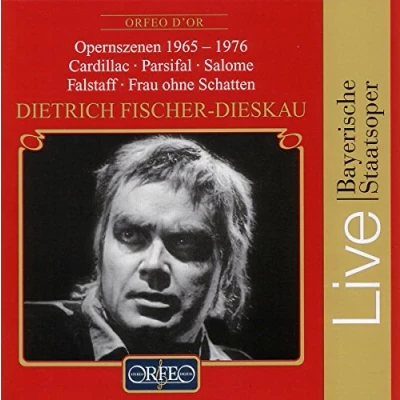 Afbeelding van Dietrich Fischer Dieskau, Bayerisches Staatsorchester Opernszenen 1965 1976 (CD)