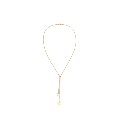Afbeelding van Elli Ketting goldcoloured, Dames, Maat: 40, Gold coloured