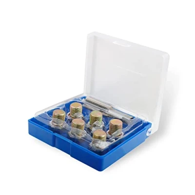Afbeelding van CCLIFE 6 Stuks Carter Draad Reparatieset Reparatie Schroef Olie M15 x 1,5 mm
