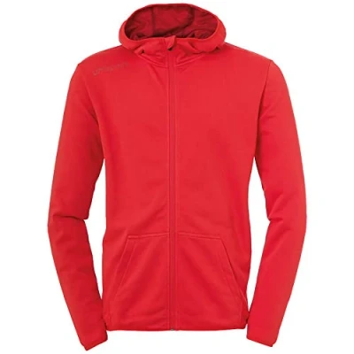 Afbeelding van uhlsport Jas met capuchon heren rood XL