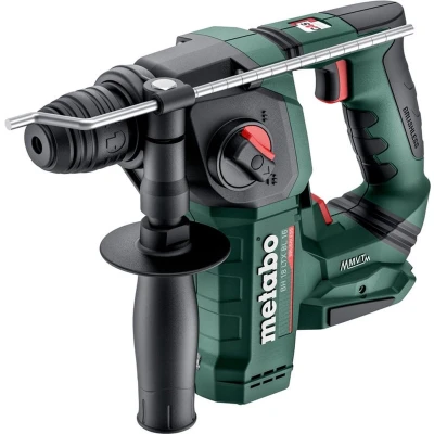 Afbeelding van Metabo Combo Set 3.1.1 18 V 691174000 Accu schroefboormachine, boorhamer 4.0 Ah Li ion Incl. haakse accuslijper, 2 accus, lader, tas