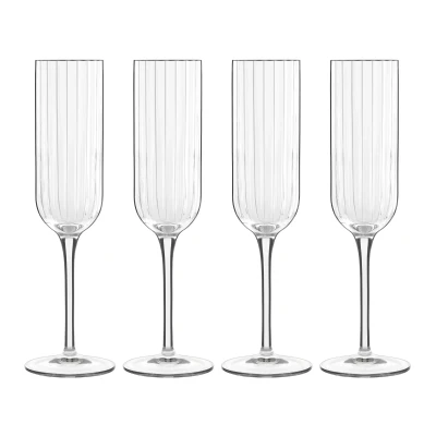 Afbeelding van Luigi Bormioli Bach Champagneglas 21 Cl Set Van 4 Transparant