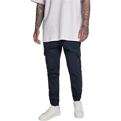 Afbeelding van Urban Classics Cargo Jogging Pants Cargobroek, Heren, Maat: XXL, Navy