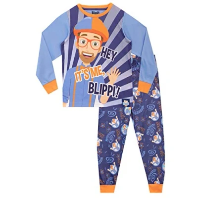 Afbeelding van Blippi Jongens Pyjama&#039;s, Blauw