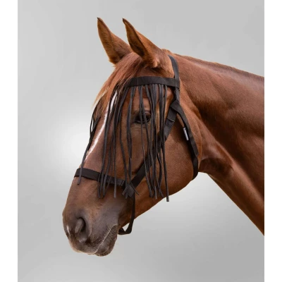 Afbeelding van Waldhausen Halster Grazing met Franje Zwart XFull Agradi.be