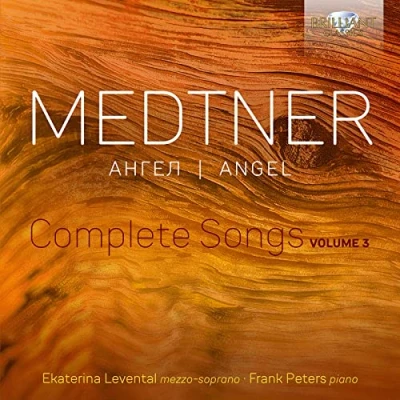 Afbeelding van Ekaterina Levental Medtner: Angel, Complete Songs, Vol. 3 (CD)