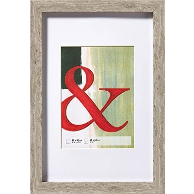 Afbeelding van Walther design EA015D Stockholm Holzrahmen, 10x15 cm, grau