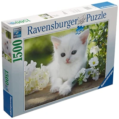 Image de Ravensburger Puzzle Chaton blanc 1500 pièces