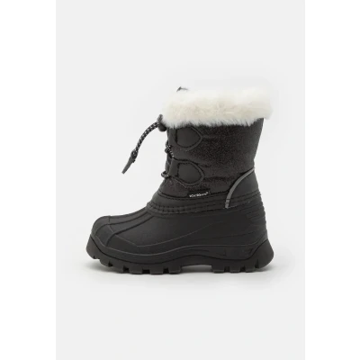 Afbeelding van Kickers Sealsnow Snowboots voor kinderen, Maat: 26, Noir brillant Kunststof/ textiel