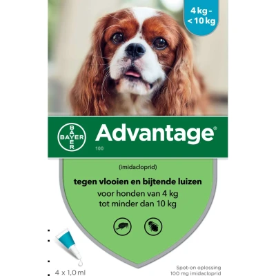 Afbeelding van Adv antage Hond 100 4 10kg