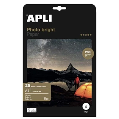 Afbeelding van Agipa Fotopapier helder PRO, DIN A4, 280 g/m², glanzend (280 g/m², 1 x),