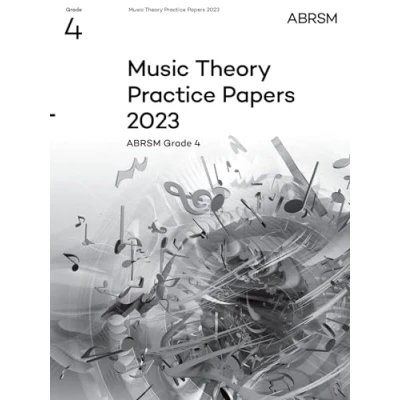 Afbeelding van Theory of Music Exam Papers &amp; answers (ABRSM) Practice 2023, ABRSM Grade 4