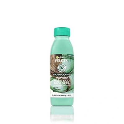 Image de Garnier NYX PROFESSIONAL MAKEUP Hair Food Fructis Shampooing Hydratant à l&#039;Aloe Vera, 350ml