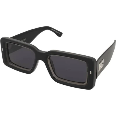 Afbeelding van Dsquared2 Zonnebril, Heren, Maat: 52, Black grey