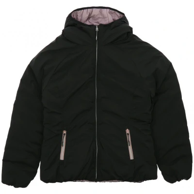 Image de EQUITHÈME Blouson Lutha Je T&#039;aime Noir/Rose
