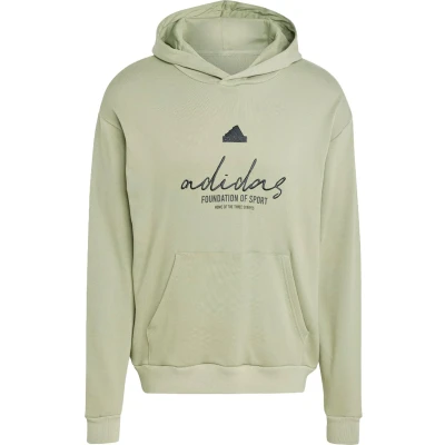 Afbeelding van Adidas Brand Love French Terry Hoodie Groen L / Regular Man