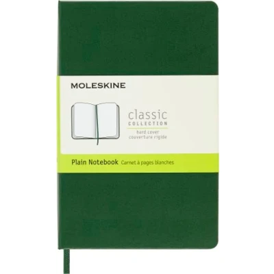 Image de Carnet à feuilles blanches Moleskine Clasic Couverture Rigide Vert