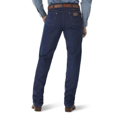 Image de Wrangler Jean Big Original Fit pour homme, Indigo prélavé, 46W / 30L
