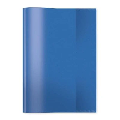 Afbeelding van HERMA 7483 25 stuks notitieboekhoes, gemaakt van resistente, gemakkelijk te reinigen polypropyleenfolie, A5 formaat, blauw