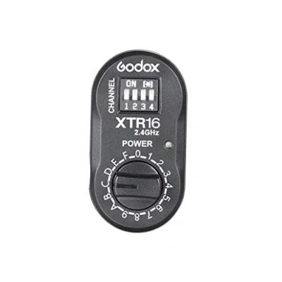 Afbeelding van Godox XTR16 Channels XTR 16 2,4 GHz afstandsbediening voor Witstro Ad360 Ad180 Speedlite (XTR 16) zwart