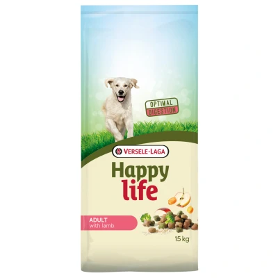 Afbeelding van Happy Life Adult Lam Hondenvoer 15 kg