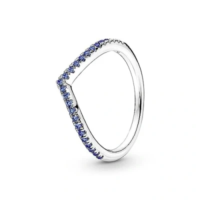 Afbeelding van Pandora Damesring 925 sterling zilver 196316C02, Kristal, Zirkonium