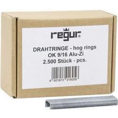 Afbeelding van Regur 60725 Draadringen 2500 stuk(s) Afm. (l x b) 16 mm 8
