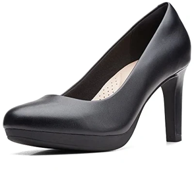 Afbeelding van Clarks Ambyr Joy Damespumps, Zwart leder