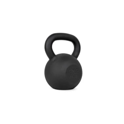Afbeelding van VirtuFit Kettlebell Pro Kettle Bell Gietijzer 24 kg Zwart Sport Gewicht Ergonomische &amp; Brede Handgreep Geschikt voor CrossFit Fitness Conditietraining