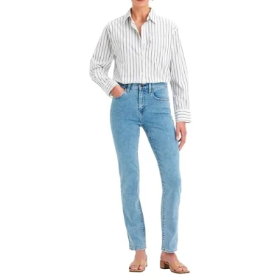 Image de Levi&#039;s Femme Jeans 724™ High Rise Straight, Middle Course, 26W / 30L