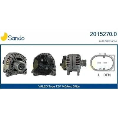 Afbeelding van SANDO 2015270.0 Dynamo / Alternator 12V 140A