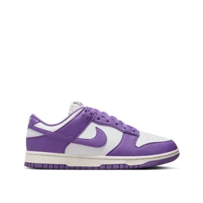 Afbeelding van Nike Sportswear DUNK LOW NEXT Nature Sneakers laag, Dames, Maat: 39, Summit white/black raspberry Hoogwaardig imitatieleer