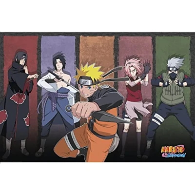 Afbeelding van Naruto &amp; allies Poster 91x61cm