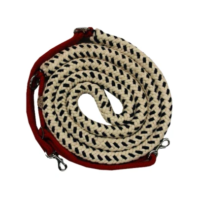 Image de F.R.A. Longe de Travail Peli Naturel/Noir/Rouge Cob