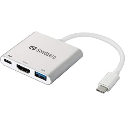 Afbeelding van Sandberg USB C Mini Dock HDMI+USB