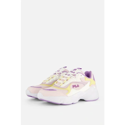 Afbeelding van Fila Collene CB Teens Unisex Sneakers laag voor kinderen, Maat: 39, Mauve chalk/sunset purple Imitatieleer/ textiel
