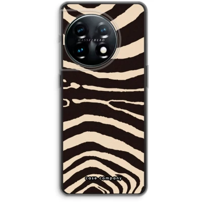 Afbeelding van Case Company® hoesje geschikt voor OnePlus 11 Arizona Zebra Soft Cover Telefoonhoesje Bescherming aan alle Kanten en Schermrand