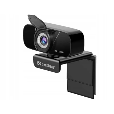 Afbeelding van Sandberg 134 15 webcam 2 MP 1920 x 1080 Pixels USB 2.0 Zwart