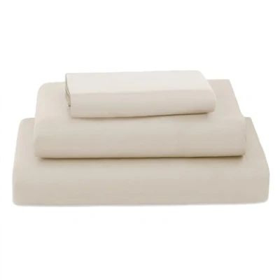 Afbeelding van Poligino Beddengoed, 140 x 190 200 cm, 4 delig, microvezel, hoeslaken, bedlaken voor tweepersoonsbed, 220 280 2 kussenslopen 50 80 beige