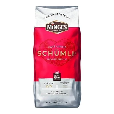 Afbeelding van Minges Café Crème Schümli 2 Bonen 1kg