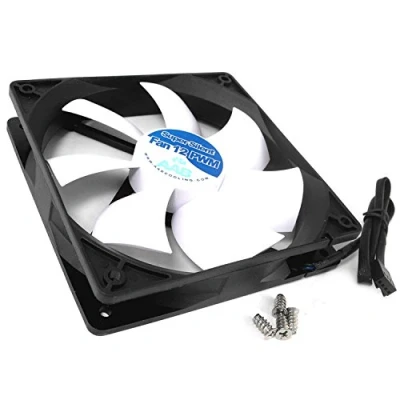 Afbeelding van AABCOOLING Super Silent Fan 12 PWM 120 mm ventilator voor pc behuizing, CPU, stille en efficiënte processor met 4 anti vibratiepads, ventilatie, cm, PC, 10 19 dB(A) 24,5 63 m3/h